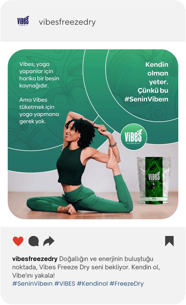 Instagram post: yoga, Senin Vibe'ın
